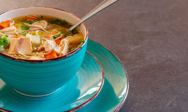 Chicken Noodle Soup with Homemade Stock 🐓