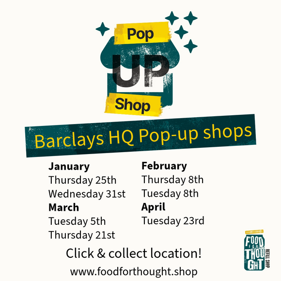 Barclays HQ Pop Up Shops
