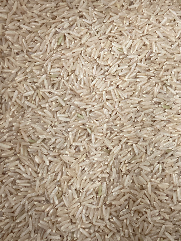 Brown long grained rice available from our Northamptonshire based refill shop