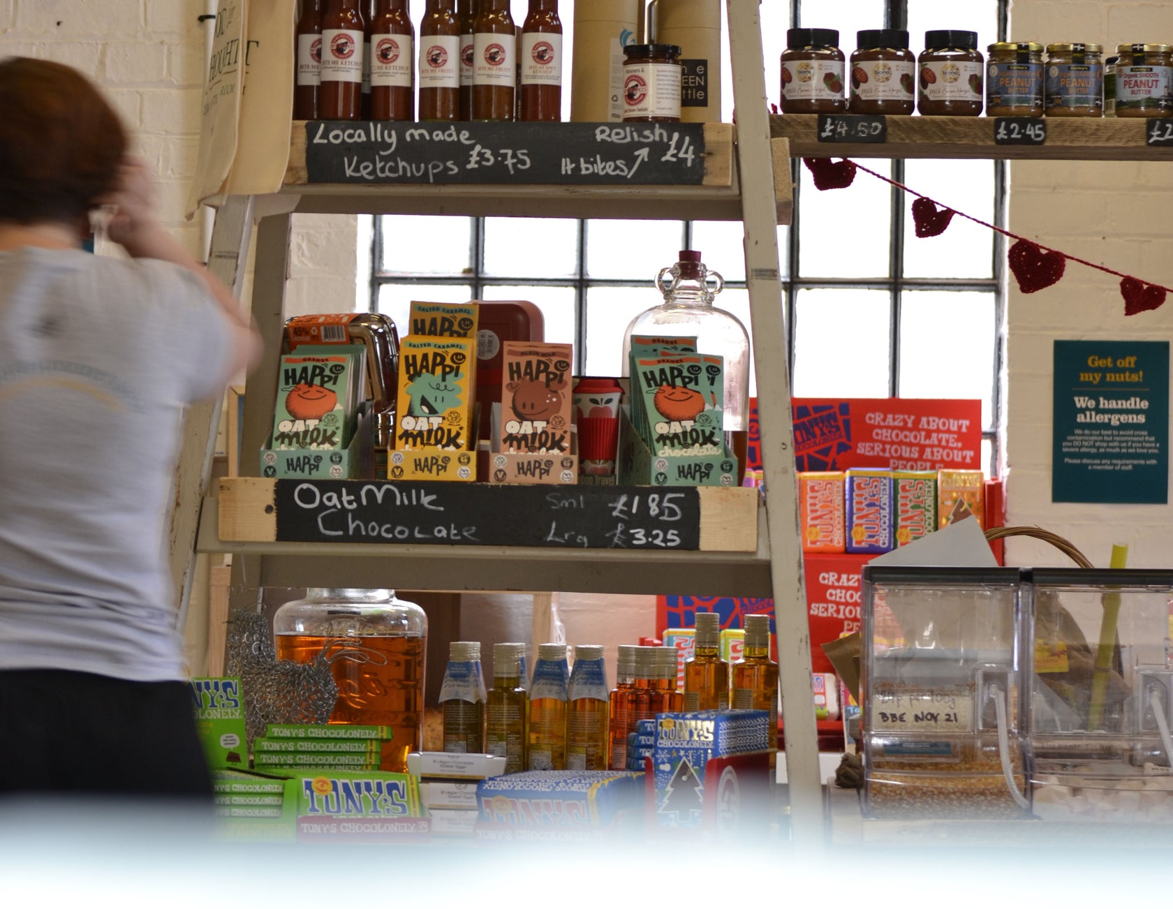 Food for Thought shop chocolate