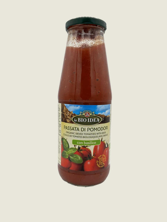 La Bio Idea organic passata available from our Northamptonshire based refill shop