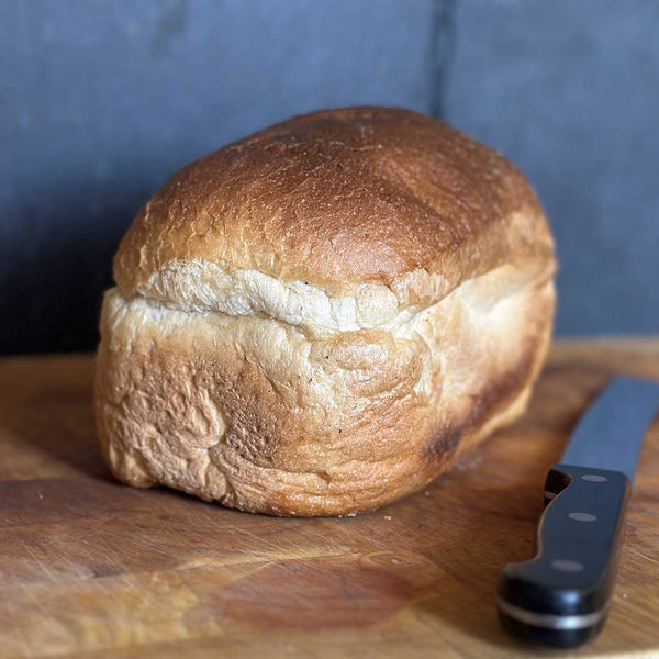 Locally sourced small white batch loaf