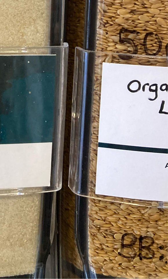 Organic Linseed available from our Northamptonshire based refill shop