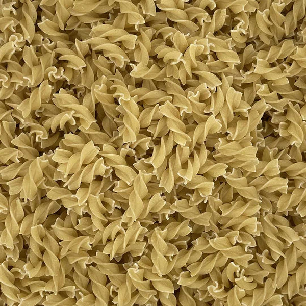 Organic white fusilli available from our Northamptonshire based refill shop